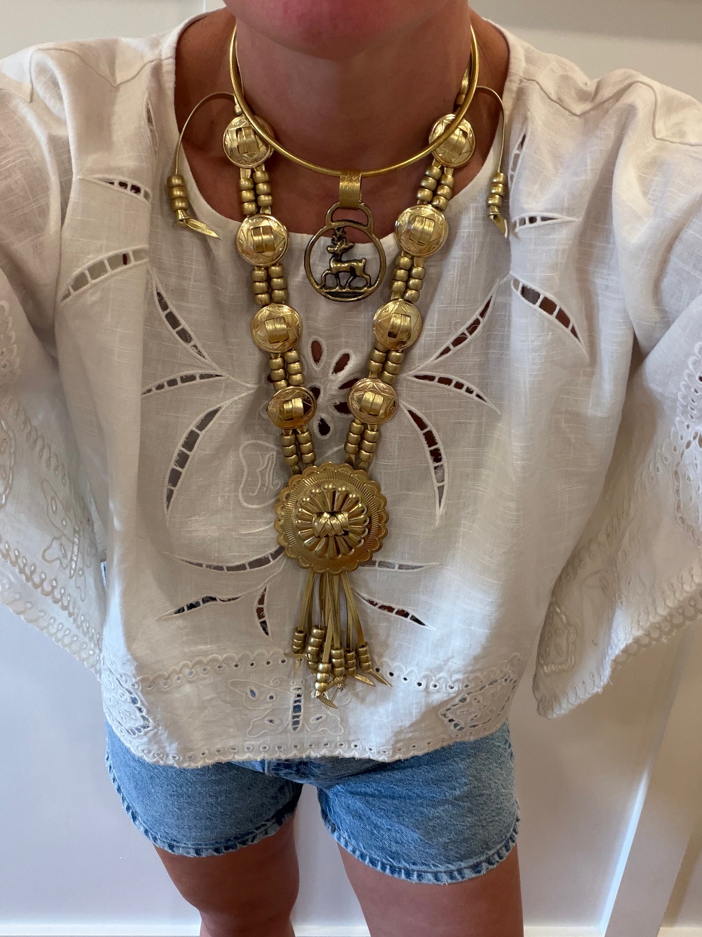 Prancing Buck Medallion