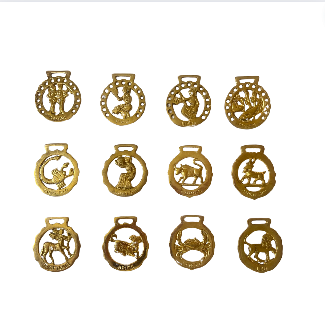 Horse medallion necklaces
