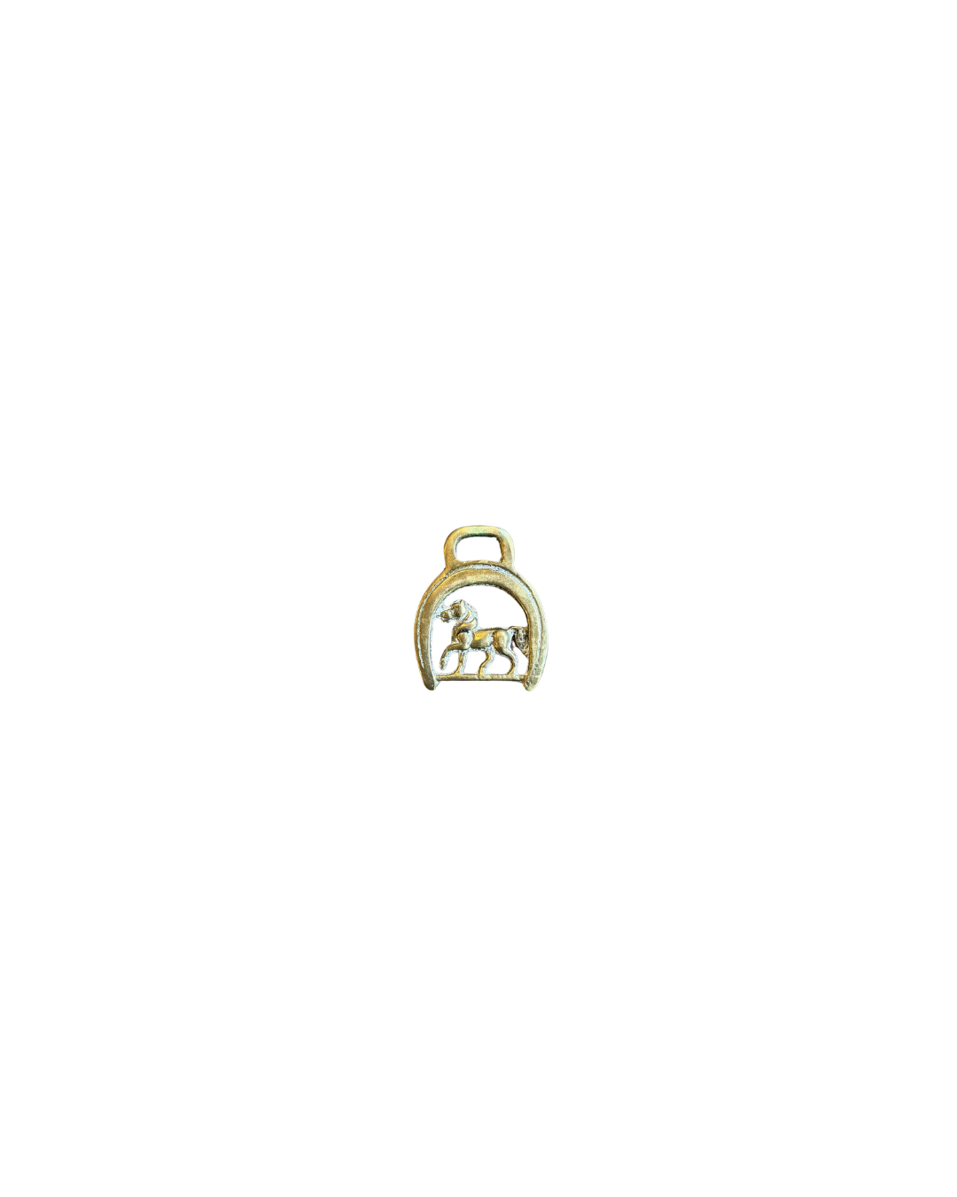 Steed in Horseshoe Medallion