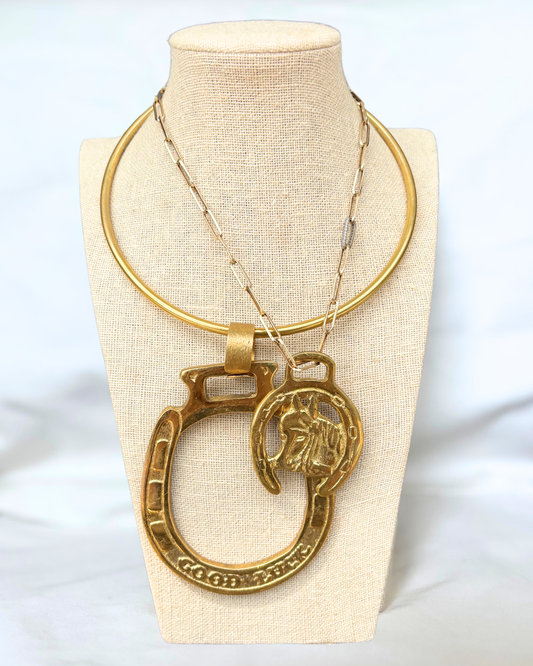 Horse Shoe Necklace